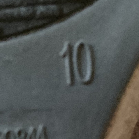 GRAY DEXFLEX COMFORT SLIP ON KARLIE SUEDE OFFICE BUSINESS WEDGE HEEL SZ 10 - Picture 11 of 12